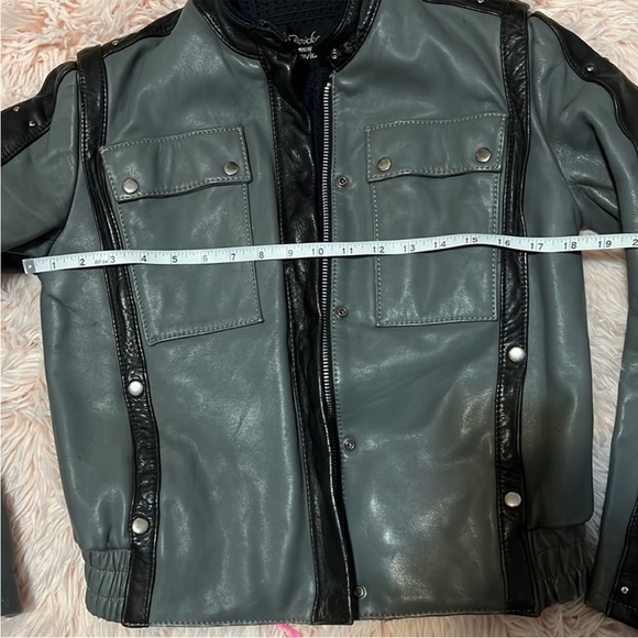 Vintage 80s Harley Davidson x Hein Gericke Cafe Racer Motorcycle Jacket Womens - Picture 14 of 16